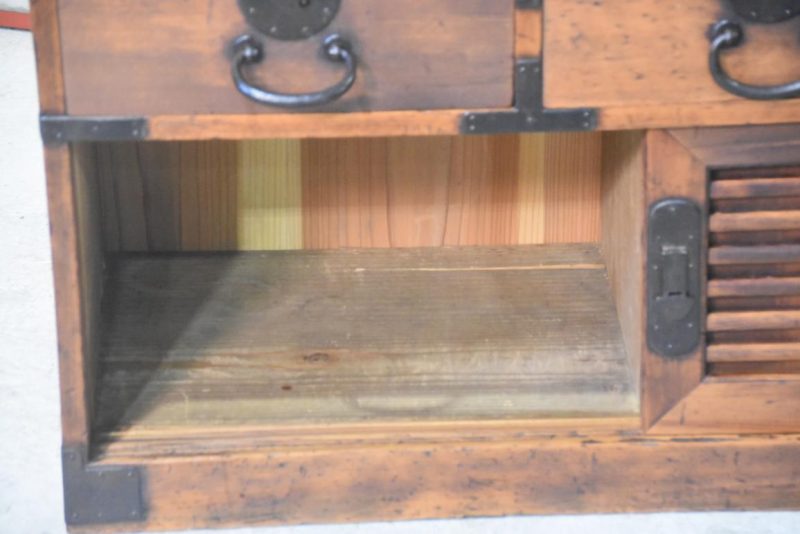 Osaka Choba Dansu Japanese Merchant Chest Width:890mm - Image 11