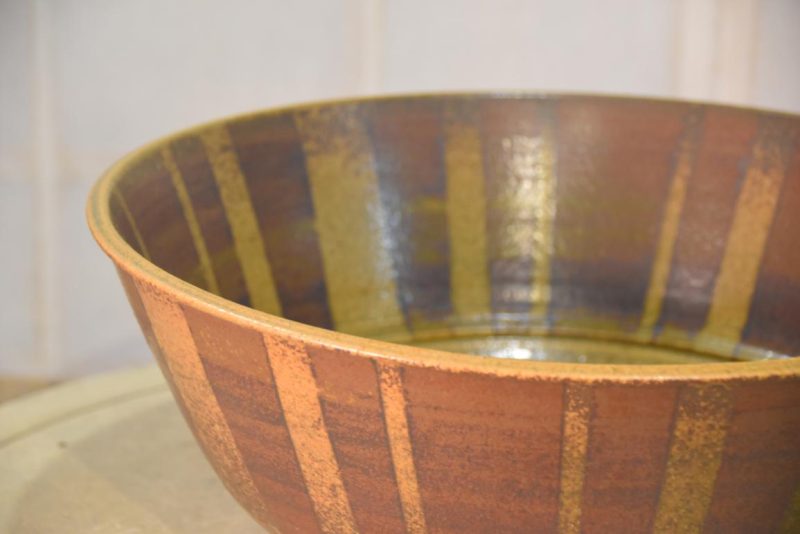 Studio Pottery Bowl Width:385mm - Image 2