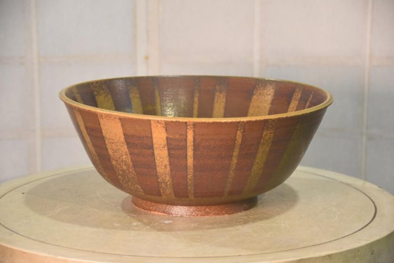 Studio Pottery Bowl Width:385mm