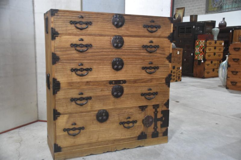 Antique Clothing Chest on Chest Width:1150mm - Image 8