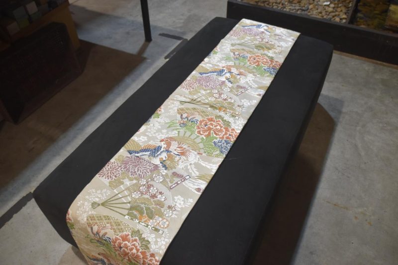 Vintage Maru Obi Sash Table Runner  Length:4000mm - Image 3