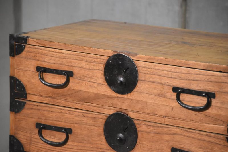 Japanese Ko Choba Dansu Merchant Chest Width:570 mm's - Image 4
