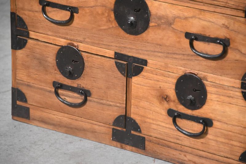 Japanese Ko Choba Dansu Merchant Chest Width:570 mm's - Image 3
