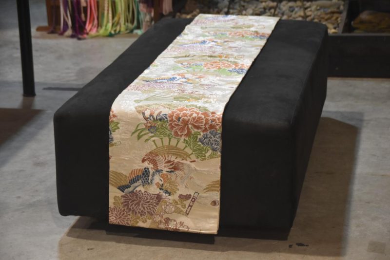 Vintage Maru Obi Sash Table Runner  Length:4000mm