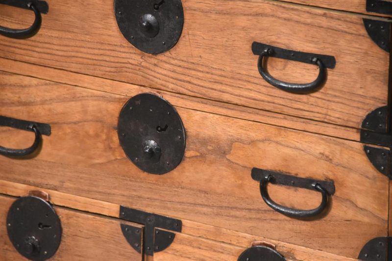 Japanese Ko Choba Dansu Merchant Chest Width:570 mm's - Image 2