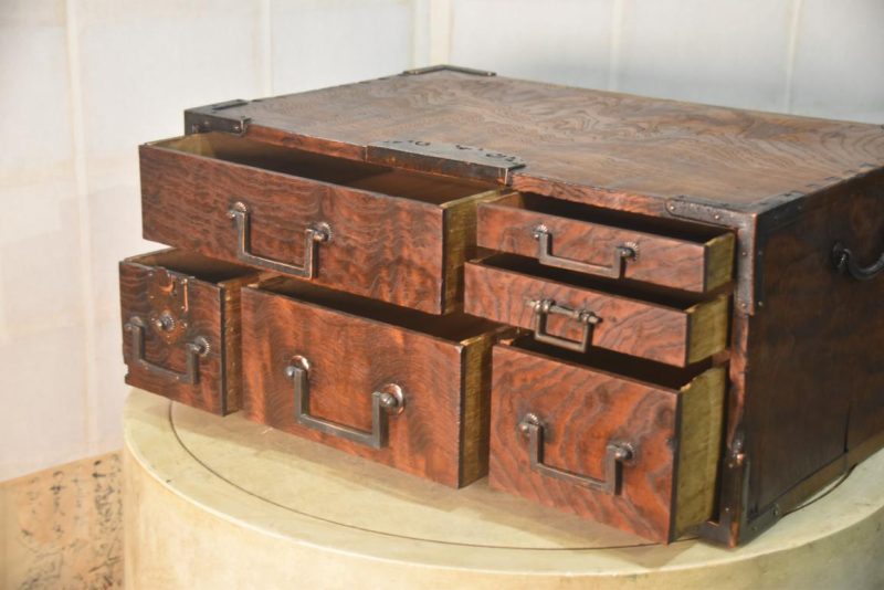 Edo Period Kodansu Small Ships Chest Width:490mm - Image 3