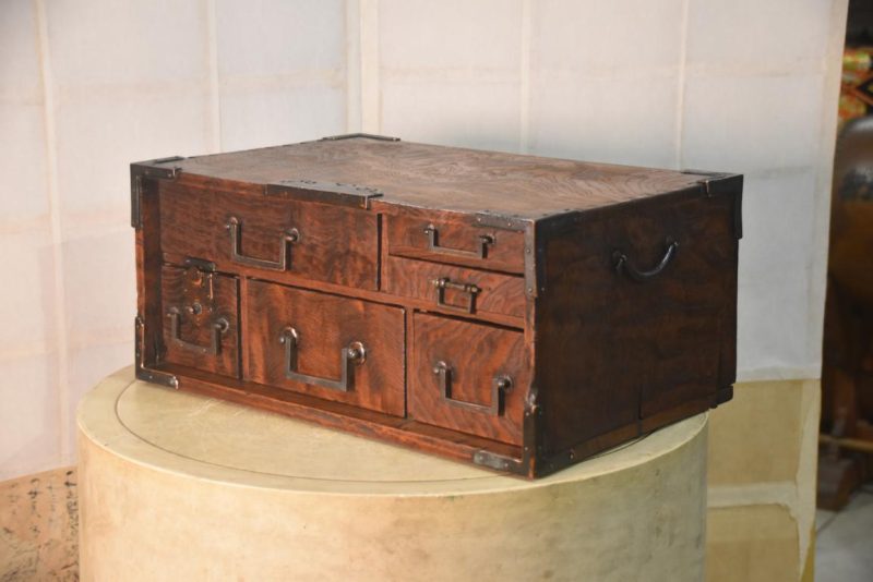 Edo Period Kodansu Small Ships Chest Width:490mm