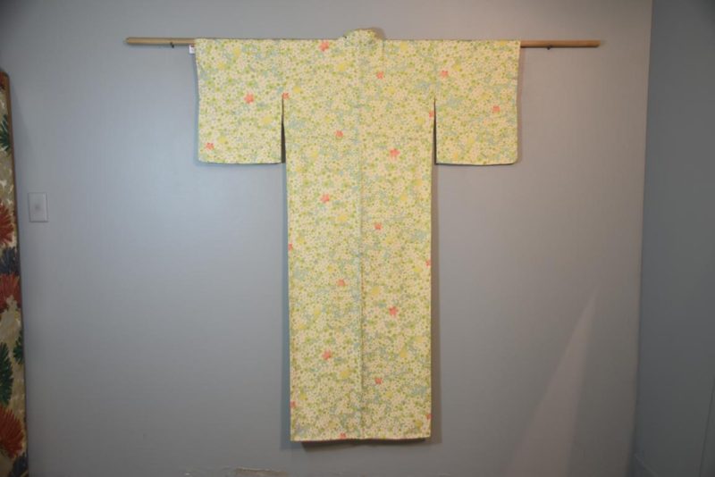 Floral Japanese Silk Kimono