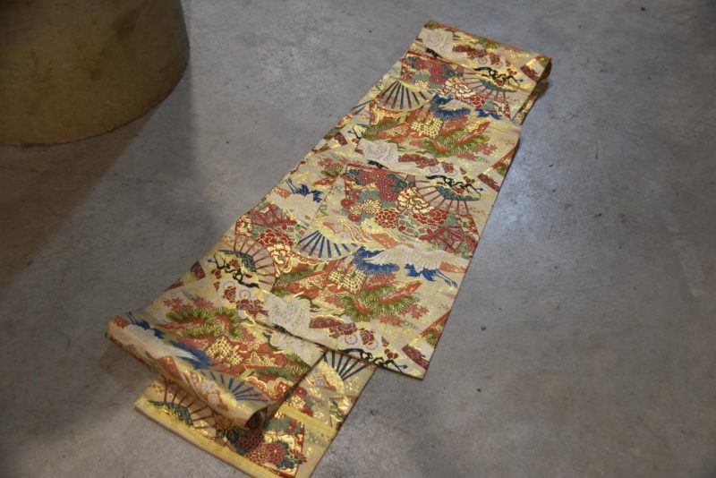Vintage Maru Obi Sash Table Runner  Length:4000mm - Image 6