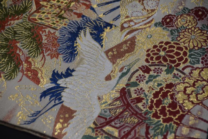 Vintage Maru Obi Sash Table Runner  Length:4000mm - Image 2