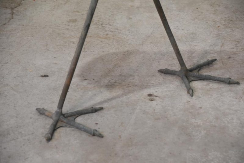 Japanese Bronze Garden Crane Height:1300mm - Image 3