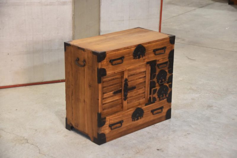 Japanese Ko Choba Dansu Merchant Chest Width:650mm - Image 9