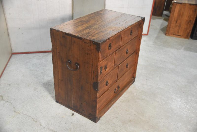Japanese Ko Choba Dansu Merchant Chest Width:605 mm's - Image 5