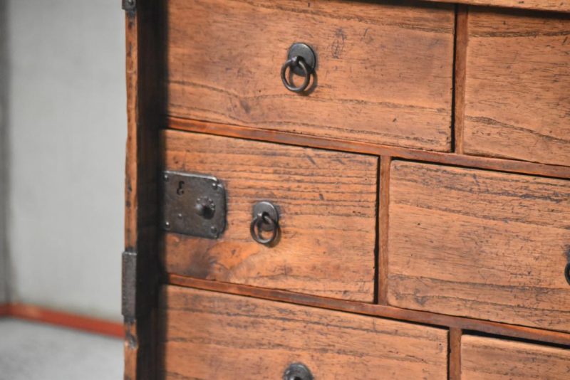 Japanese Ko Choba Dansu Merchant Chest Width:605 mm's - Image 3