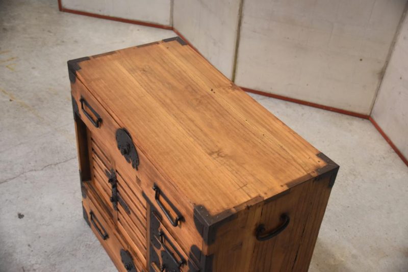 Japanese Ko Choba Dansu Merchant Chest Width:650mm - Image 5