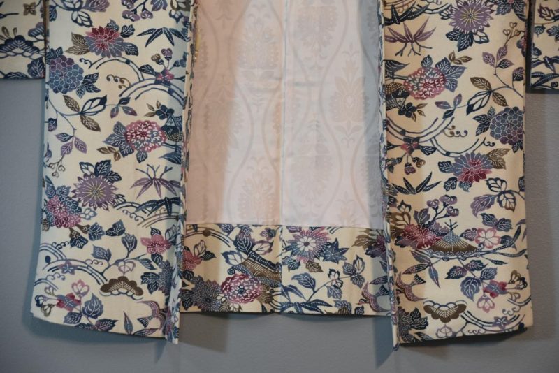 Silk Vintage Haori Jacket - Image 10
