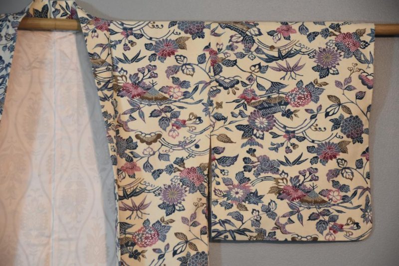 Silk Vintage Haori Jacket - Image 9