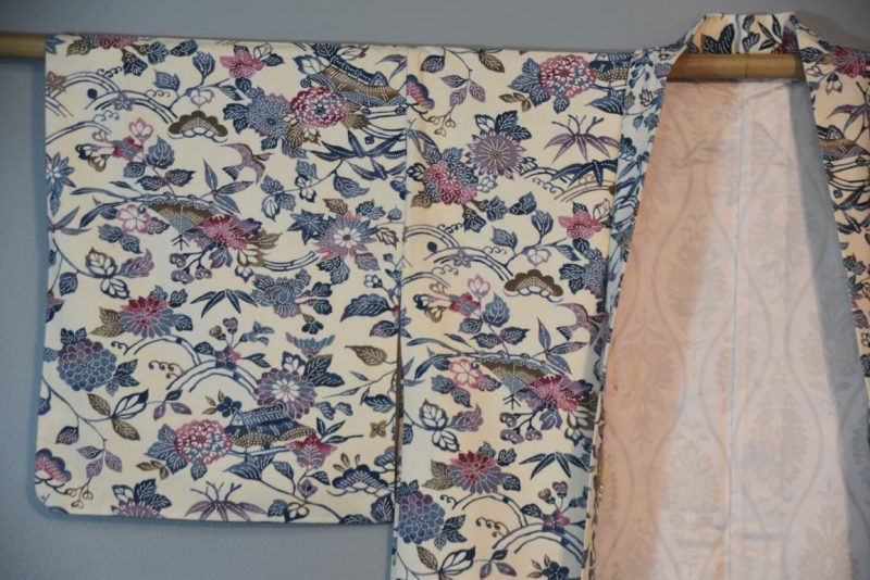 Silk Vintage Haori Jacket - Image 6