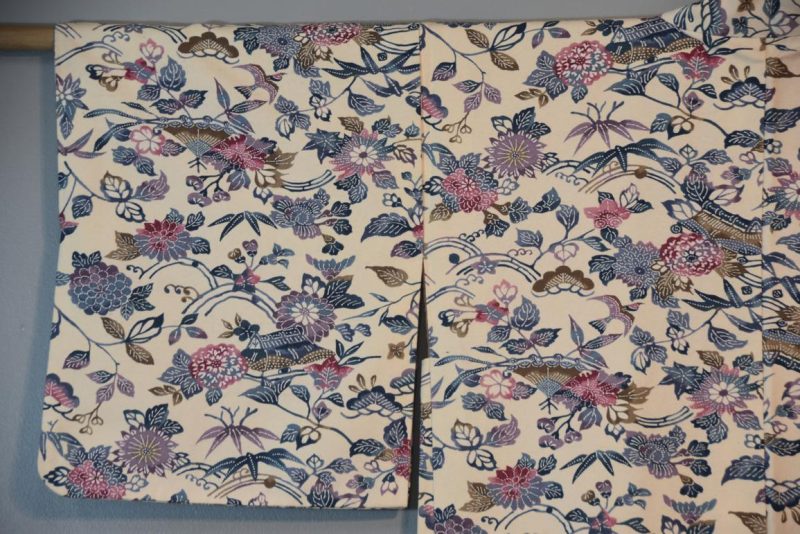 Silk Vintage Haori Jacket - Image 5