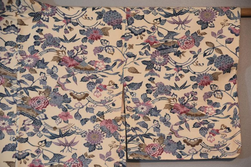 Silk Vintage Haori Jacket - Image 7