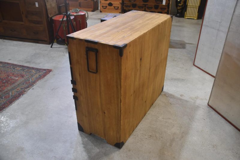 Antique Yonazawa Clothing Chest Tansu Width:1060mm - Image 6