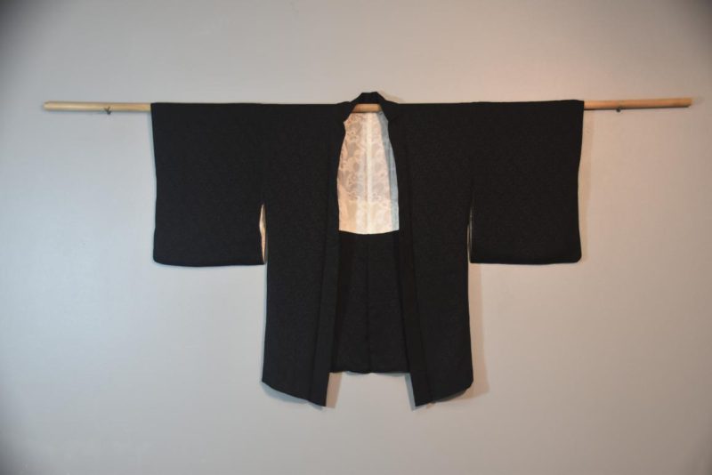 Ultra-Soft Silk Jacquard Japanese Haori Jacket