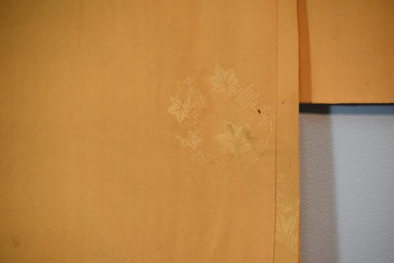 Mustard Soft Silk Haori Jacket - Image 6