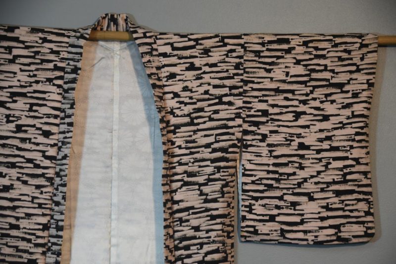 Japanese Vintage Silk Haori Jacket - Image 4