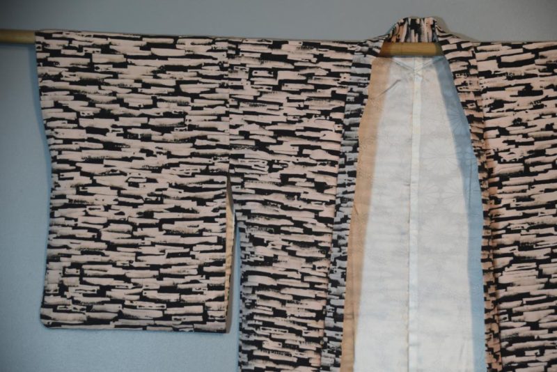 Japanese Vintage Silk Haori Jacket - Image 3