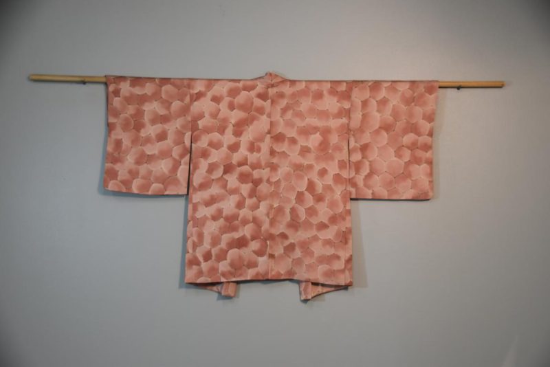 Dusky Pink Japanese Silk Haori Jacket