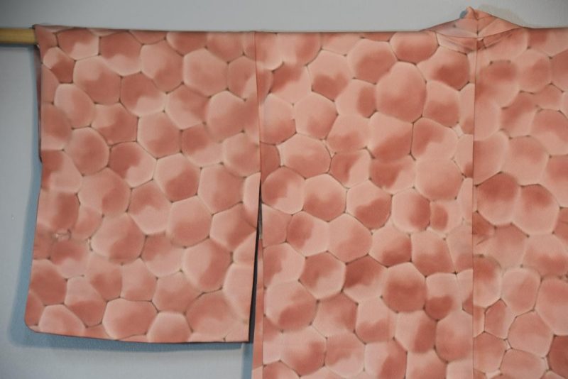 Dusky Pink Japanese Silk Haori Jacket - Image 8