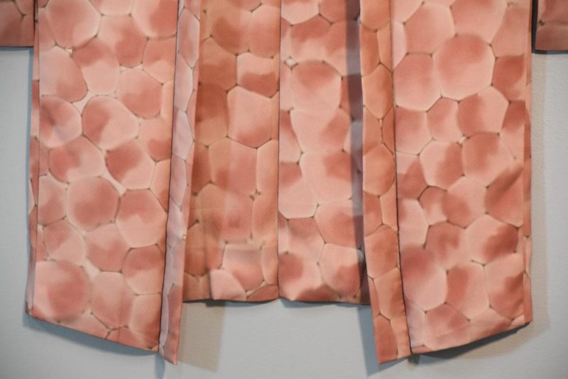 Dusky Pink Japanese Silk Haori Jacket - Image 10