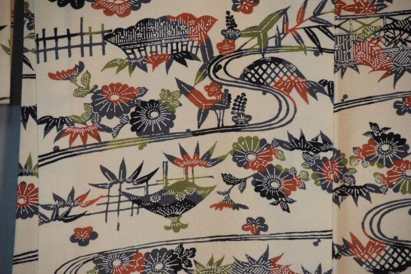 Japanese Landscape Silk Haori Jacket - Image 10