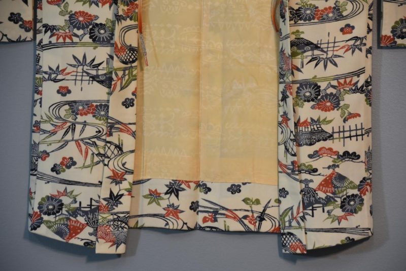 Japanese Landscape Silk Haori Jacket - Image 11