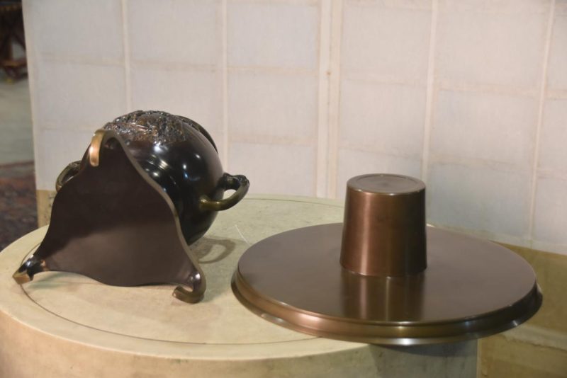 Bronze Usubata Vase Width:360mm - Image 6
