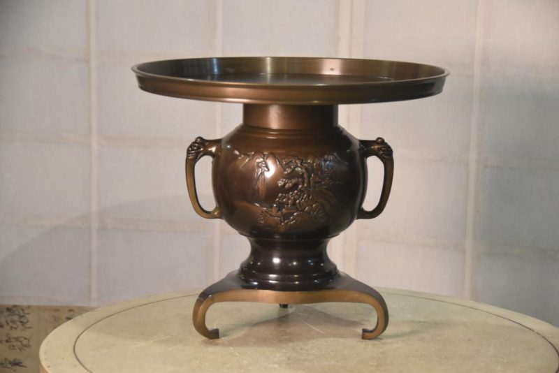Bronze Usubata Vase Width:360mm - Image 4
