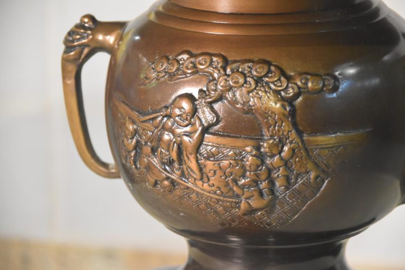 Bronze Usubata Vase Width:360mm - Image 2