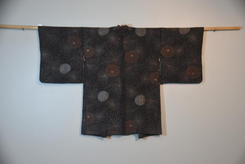 Lacquered Thread Vintage Silk Haori Jacket