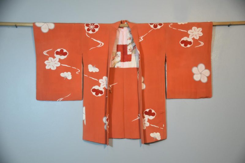 1930's Vintage Silk Haori Jacket - Image 7