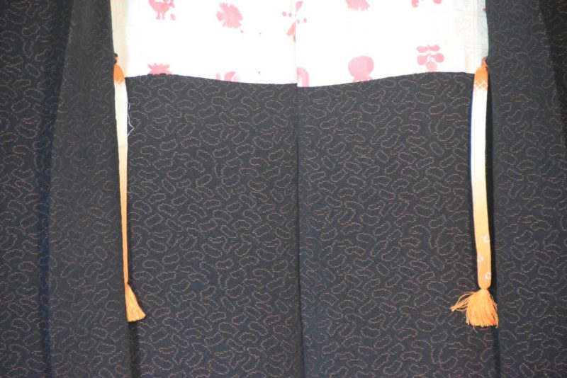 Lacquered Thread Vintage Silk Haori Jacket - Image 5