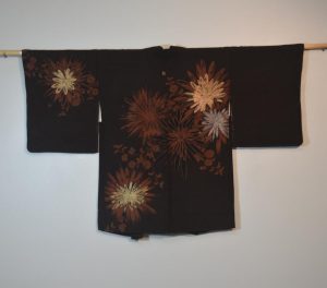 Lacquered Thread Vintage Silk Haori Jacket