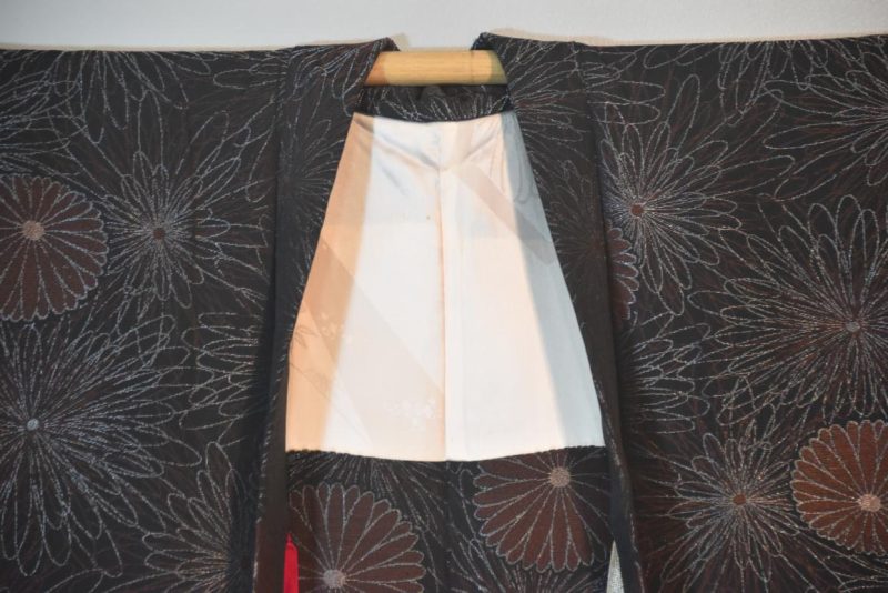 Lacquered Thread Vintage Silk Haori Jacket - Image 6
