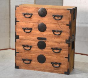 Antique Clothing Chest 4 Drawers Width:910mm