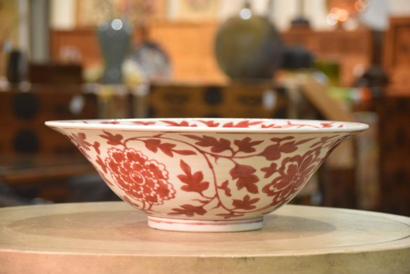 Chinese Ceramic Bowl Width:355mm - Image 3