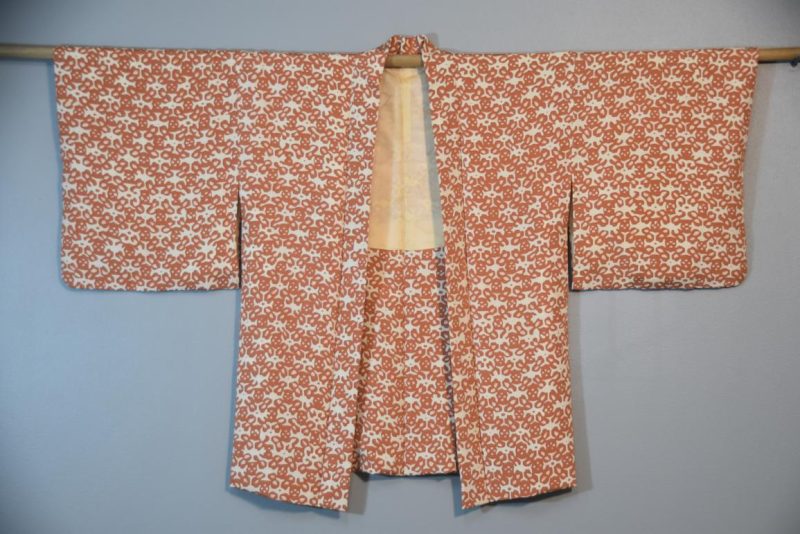 Cinnamon Japanese Vintage Silk Haori Jacket - Image 4