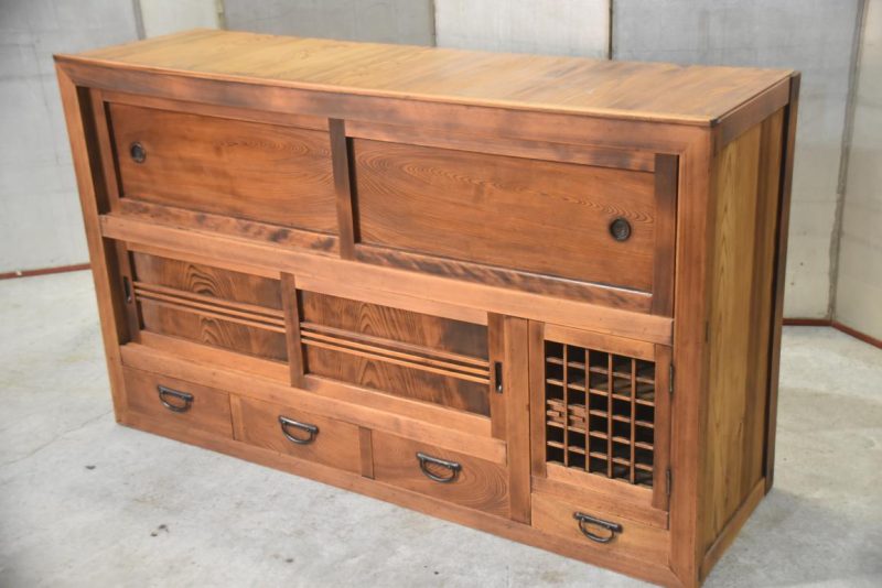Antique Japanese Sideboard Width:1500mm - Image 4