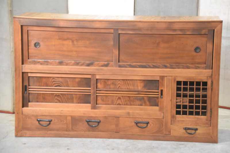 Antique Japanese Sideboard Width:1500mm - Image 3
