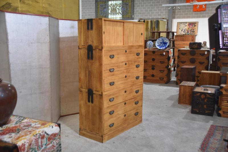 Japanese Vintage Wedding Chest (3 Sections) Width:1060mm's - Image 14