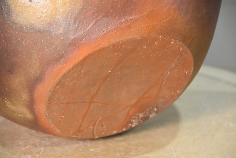 Bizen Pottery Vase Width:310mm - Image 8