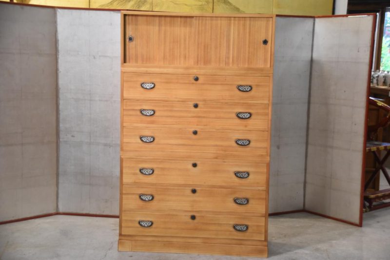 Japanese Vintage Wedding Chest (3 Sections) Width:1060mm's - Image 3